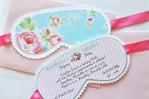 приглашение на прздник в пижамах